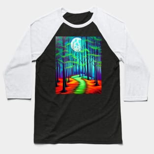 Beautiful Forest Baseball T-Shirt